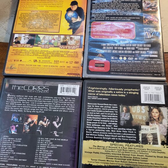 4PC DVD LOT OF MOVIES - Picture 2 of 2